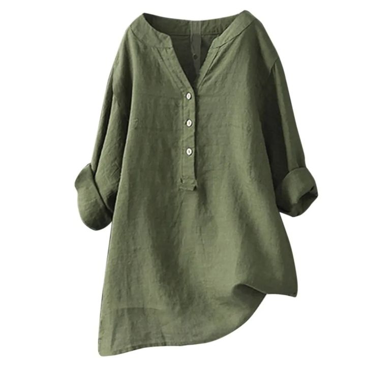 Women%20Long%20Sleeved%20Oversize%20Blouse%20Vintage%20Loose%20Bulses%20-%20Image%206