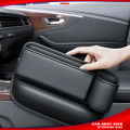 PVC Leather Car Seat Gap Organizer Multifunction Console Box, Car seat gap Filler Side Storage Box with Cup Holder Car Interior Storage Pocket. 
