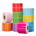 Color barcode carton sticker paper roll  (50 X 25)mm 500 pcs/ 1 Roll. 
