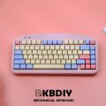 KBDiy KOA Profile PBT Keycaps for Mechanical Keyboard Japanese Korean Russian MAC Apple Style Glimmer Honey Milk Matcha Keycap. 