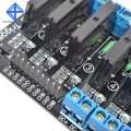【The road to happiness Store】8 Channel 5V Relay 250V2A 5V 8 Channel Level Solid State Relay Module High level trigger.