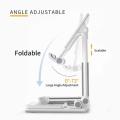 Mobile Stand Universal Tablet Desktop Folding Phone Stand Folding Desktop Mobile Phone Stand, Adjustable Stable, Portable, Compatible Mobile Phones & Tablets.