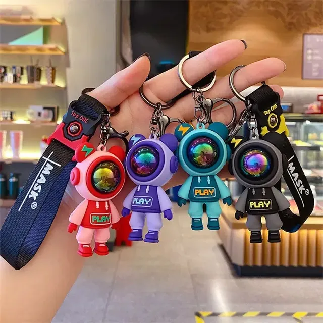 Astronaut%20Bears%20Key%20Chains%20Ring%20Fashion%20Cute%20Animal%20Bag%20Key%20ring%20Holder%20for%20Motor%20Bike%20Car%20Accessories%20Gift%20-%20Image%202