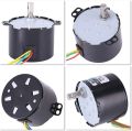 6w Egg Turning Motor incubator turning motor for Automatic Egg Incubators AC220V 2.5 r/min 6W Turning Motor with Gear Deceleration Controllable Permanent Magnet Synchronous Motor. 