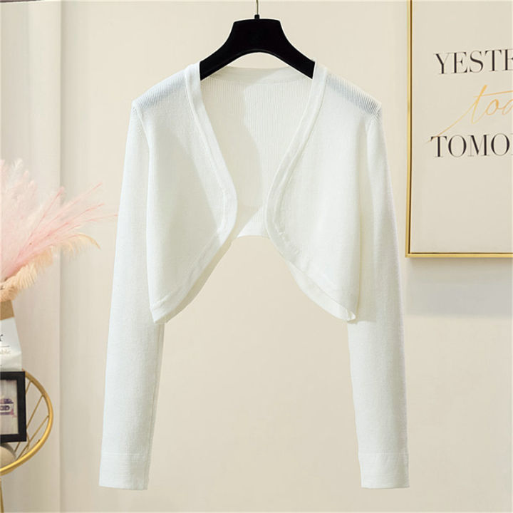 Women%20Shrugs%20Solid%20Elegant%20Breathable%20Leisure%20Cardigans%20Korean%20Style%20All-match%20Shawl%20Tops%20Cologo%20-%20Image%207