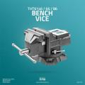 Bench vice size: 4" Weight: 6.7 kg TOTAL-THT6146. 