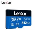 【Ready Stock+FREE Shipping+COD】Original Lexar 633x Micro SD Card 512GB 256GB 128GB 64GB 32GB Memory Card Up to 100MB/s Read A2/A1 microSDHC/microSDXC TF Card.