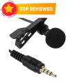 3.5Mm Jack Microphone Tie Clip-On Lapel Mikrofon Microfono Mic For Mobile Phone - Microphone For Mobile. 