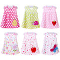 Baby Dress Summer Cotton Children Clothes Kids Clothing Princess Dress 0-1Y Baby Dress Girl 1-2Y Top Embroidered Princess Dress.