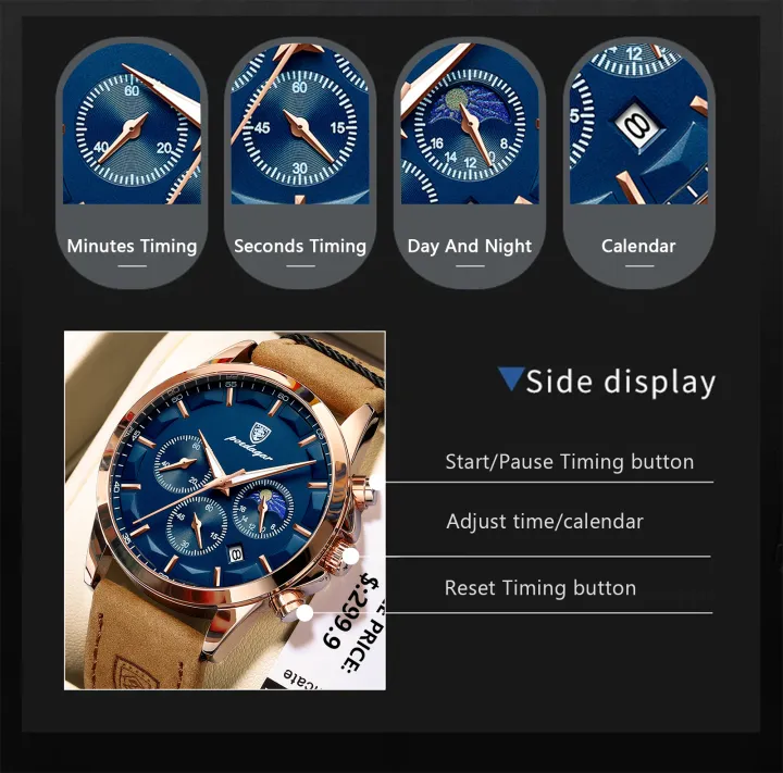 POEDAGAR%20Men%20Quartz%20Watch%20Luxury%20Sports%20Waterproof%20Chronograph%20Luminous%20Date%20Man%20Wristwatch%20Business%20Leather%20Men's%20Watches%20Clock%20-%20Image%204