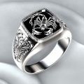 Superb Signature Style Metal Finger Ring for Men - Quality and Durability, Stylish and Innovative Design.