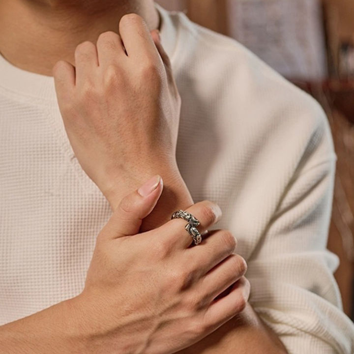 Retro%20original%20design,%20Ruyi,%20gold%20hoop%20bar,%20ring,%20men's%20tide,%20domineering,%20retro%20999%20silver,%20single%20index%20ring,%20handmade%20-%20Image%203