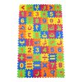 60 Pcs/set Arabic Children Mini EVA Mat Foam Alphabet Letters Numbers Floor Soft Kids Play Mat 3d Puzzle Kids Educational Toys MuXiaRe. 