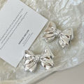 Fashion Metal Bow Knot Hair Clip Vintage Cool Charm Aesthetics Hair Clip For Women Girls Trendy Versatile Hair Accessories Demoo.