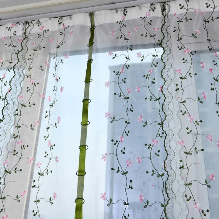 OIMG%20For%20Living%20Room%20Window%20Decor%20Tulle%20Yarn%20Screen%20Curtains%20Chrysanthemum%20Curtain%20-%20Image%204