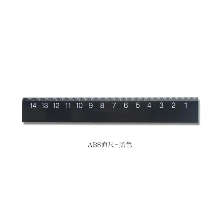 MUJI%20stationery%20black%20and%20white%20ruler%2015CM%20double-sided%20scale%20mini%20portable%20student%20aluminum%20ruler%20grid%20ruler%20-%20Image%205