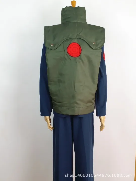 Fire%20Sakura%20Ninja%20Flag%20Kakashi%20Cosplay%20Dress%20Wig%20Shoes%20Wooden%20Leaf%20Head%20Wearing%20Vest%20Fleece%20Clothes%20and%20Pants%20Large%20-%20Image%203