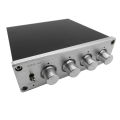 HIFI Lossless 1 Input 4 Output RCA HUB Audio Distributor (Silver). 