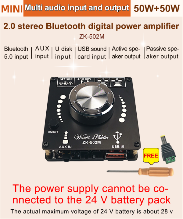 Wuzhi%20ZK-502M%20Audio%20Mini%202.0%20Stereo%2050W+50W%20bluetooth%20Digital%20Amplifier%20Module%2050W*2%20AMP%20Amplificador%20Home%20Theater%20AUX%20USB%20-%20Image%204