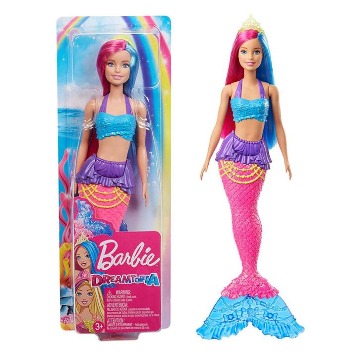Barbie Dreamtopia Mermaid Doll Pink Blue Hair