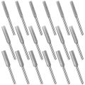 NAMUNY 18Pcs Diamond Chainsaw Sharpener Bits,3 Size Stone Chain Saw Chainsaw Sharpener Tool for Chain Saw Stone Jewelry Wood.
