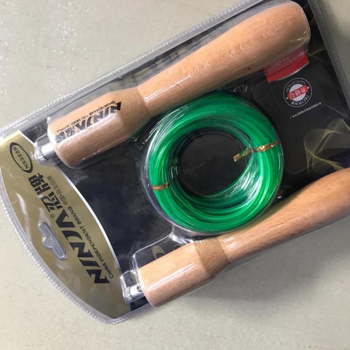 jump rope wooden heavy Ninja 3229