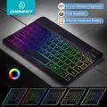 10 Inch RGB Rechargeable Wireless Keyboard For Coumpter Android IOS Windows Phone Tablet.