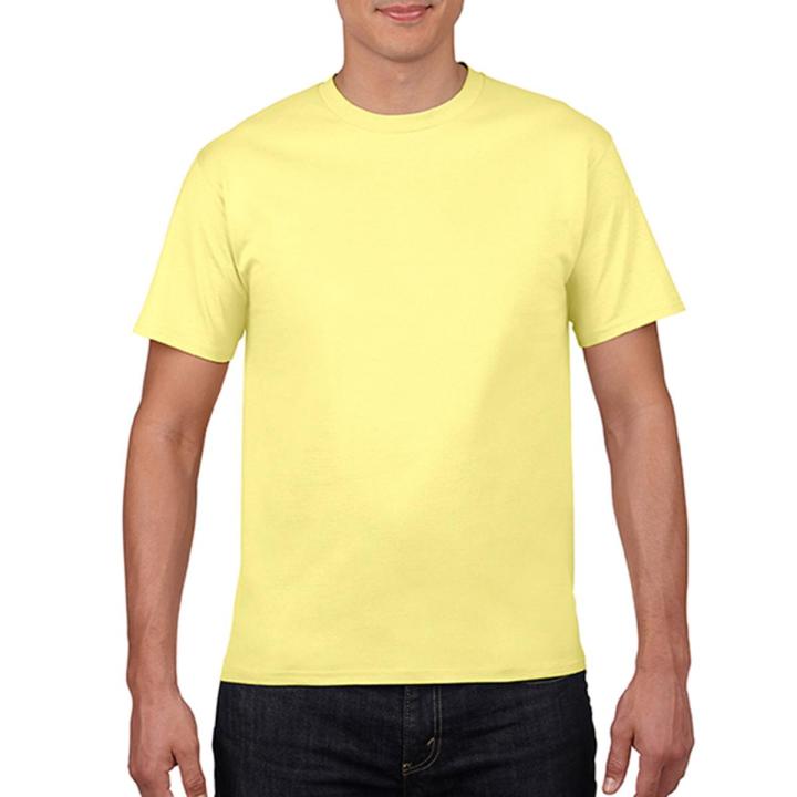 NO LOGO Price Cotton Short Sleeve Solid Color O-neck T-shirt Tops
