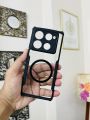 Shock Proof Clear Protective Back Case for Infinix Note 40 Pro/40s/Note 40 4G- AirEDGE Technology | 360 Degree Camera Protection | Transparent Hybrid Back Case Mobile Cover - Black.