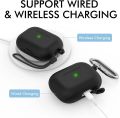 Case for airpods pro 2nd generation case  [Front LED Visible] high-quality silicone soft protect case for airpod pro 2 skin case Moonlight Shines. 