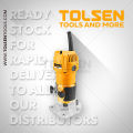 TOLSEN 79539 1/4" Laminate Trimmer 650W Wood Router Palm Router.