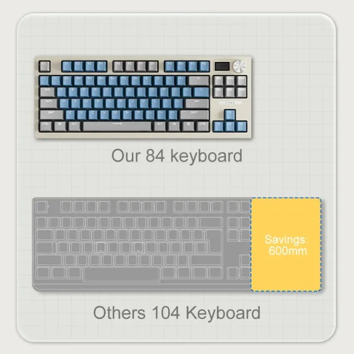 Langtu%20Lt84%20Threemode%20Rgb%20Wireless%20Bluetooth%202.4g%20Wired%20Display%20Diy%20Mechanical%20Keyboard%20Sea%20And%20Air%20Mechanical%20Shaft%20Game%20Office%20-%20Image%202
