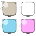 For CMF Buds Pro 2 TPU Transparent Cover Waterproof Protective Case Wireless Earphone Shockproof Protector Cover Sleeve.
