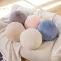 Creative Furry Ball Plush Toy Cute Round Pillow Car Home Nordic Style Decor Doll Soft Touch Ball Cushion Nice Gift Present. 