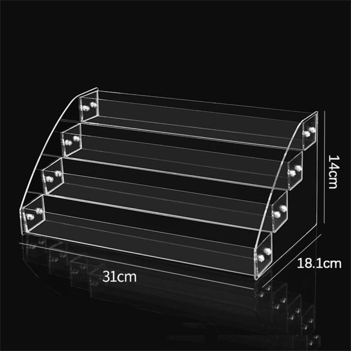Multi-layer Acrylic Nail Polish Display Rack Plastic Transparent Multi-Layer Plastic Transparent Jewelry Storage Box Acrylic