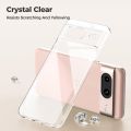 Anti Yellow Unique Case For Google Pixel 9, Pixel 9a, Pixel 9 Pro, Pixel 9 Pro XL, Clear Hard Transparent Phone Back Cover. 