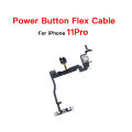 Power Button Flex For iPhone 11 Pro Max Volume Mute Switch Flex Cable With Bracket Replacement Parts Mobile Phone Accessories. 