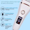 USB Rechargeable Women Painless Electric Epilator Beard Hair Removal Women's Shaving Machines Portable Female Hair Trimmer LCD. 