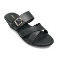 BATA (WOMEN) VIOLET LADIES CHAPPALS WEDGE SLIP ON.