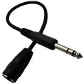 2X MIDI CABLE,5-Pin Din Female to Monoprice 6.35mm (1/4 Inch) Male TRS Stereo Audio Extension Cable.