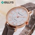 Ladies Women High-End Quartz Watch Female Quartz Business Watch Luxury Wristwatch Ladies Girls Clock Women Pu Leather Wristwatch.