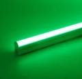 LED T-5 Tube Light 1 Feet Complete Set Green Color. 