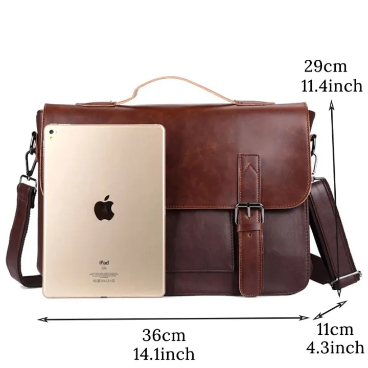 Crazy%20Horse%20Artificial%20Leather%20Business%20Handbag%20Laptop%20Briefcases%20for%20Men%20Leather%20Casual%20Men%20Bag%20Messenger%20Shoulder%20Bags%20Man%20-%20Image%203