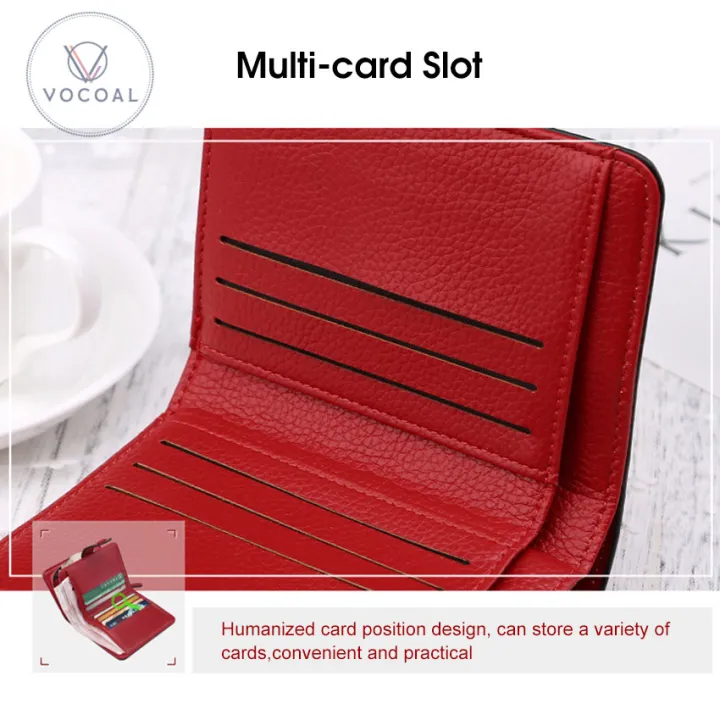 %EF%BC%88New%EF%BC%89Vocoal%20Women'%20Wallet%20imple%20Fahion%20Pure%20Large%20Capacity%20Money%20Bag%20Multifunctional%20Clutch%20Wallet%20PU%20Leather%20Card%20Wallet%20For%20Women%20Hap%20Zipper%20Co-in%20Pocket%20-%20Image%205