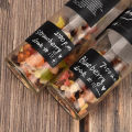 【Get the Perfect Fit】 120pcs Waterproof Chalkboard Kitchen Label Stickers Jam Jar Bottle Tags Cherry Super Store. 