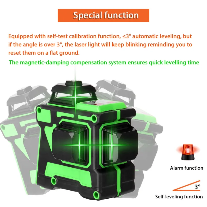 KOGEEK%20Multifunctional%203D%2012%20Lines%20Level%20Tool%20Vertical%20Horizontal%20Lines%20with%20Self-leveling%20Function%20-%20Image%203