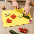 Durable Non-Slip Double-Sided Cutting Board Thickened Hangable Cutting Plate Mat Mildew-Resistant TPU Chopping Block Kitchen Use. 