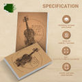 Papertree Vintage A5 Notebook Drawing Sketchpad My Music Will Tell.
