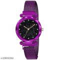 Magnet Chain Watch Analog Watch For Girls & Women. 