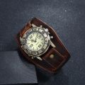 Retro Men's Punk Watches Men's Quartz Wrist Watches Classic Leather Strap Watches Clock Relogio Masculino Reloj Hombre Top Brand.